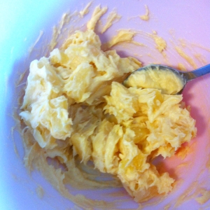 Pineapple and pudding mix